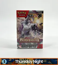POKEMON SCARLET & VIOLET PALDEA EVOLVED BOOSTER BUNDLE FACTORY SEALED BOX - Image 1