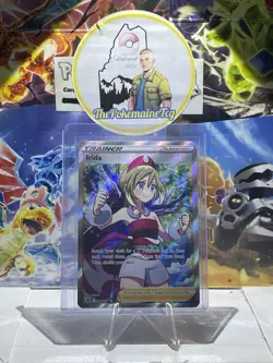 Irida 186/189 Pokemon TCG SWSH10: Astral Radiance Ultra Rare Full Art NM - Image 3