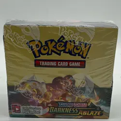 Pokemon TCG Sword & Shield Darkness Ablaze Booster Box Sealed - Image 1