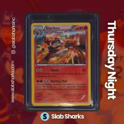 2014 POKEMON XY FURIOUS FISTS #14/111 BLAZIKEN - Image 1