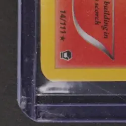 2014 POKEMON XY FURIOUS FISTS #14/111 BLAZIKEN - Image 4