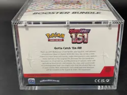 Pokemon 151 SV3.5 Booster Bundle Display Factory Sealed Case W/Acrylic Case - Image 3