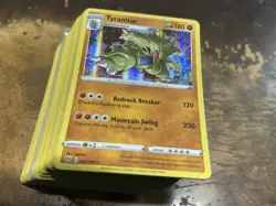 LOT OF (110) POKEMON TYRANITAR 088/189 HOLO PROMO. MINT - Image 1