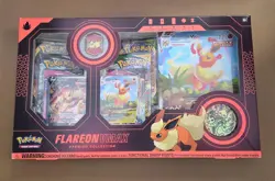 Pokemon TCG: Flareon VMAX Premium Collection Box New Sealed Box - Image 1