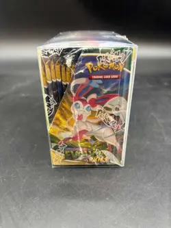 #1 2021 Pokemon SWSH Evolving Skies Booster Box SEALED w/ Plastic Case Mint - Image 4