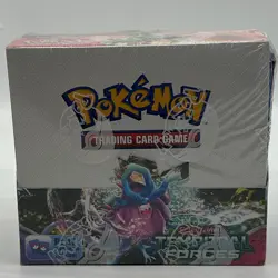Pokemon TCG Scarlet & Violet Temporal Forces Booster Box Sealed - Image 1