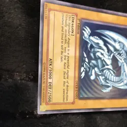 Yu-Gi-Oh! Blue-Eyes White Dragon - Kaiba - Super Rare 1st Edition DPKB-EN001 - Image 3