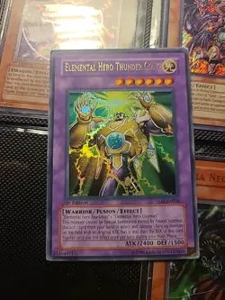 Elemental Hero Thunder Giant TLM-EN036 Ultra Rare 1st Edition - Image 1
