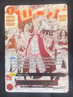 One Piece PRB02 “Come On!! We’ll Fight You” (DMG) - FREE POSTAGE WORLDWIDE - Image 2