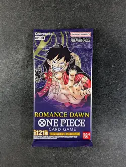2022 One Piece Romance Dawn OP-01 Booster Pack Japanese Factory Sealed (A) - Image 1