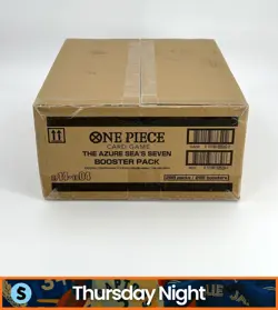 ONE PIECE TCG ONE PIECE THE AZURE SEA'S SEVEN BOOSTER BOX SEALED CASE - Image 1