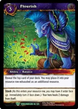 Flourish - Worldbreaker - World of Warcraft TCG - Image 1