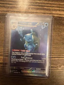 Pokemon Blastoise ex 200/165 Sv: Scarlet & Violet 151 SIR- NEAR MINT - Image 1