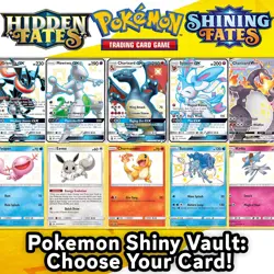 Pokemon Shiny Vault, Hidden Fates & Shining Fates - Choose Your Card! English NM - Image 1