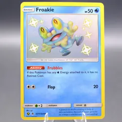 Froakie SV11/SV94 Shiny Holo Rare Hidden Fates: Shiny Vault Pokemon TCG NM - Image 1
