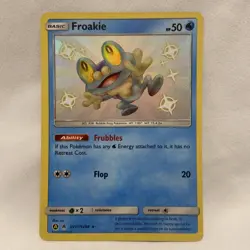 Froakie SV11/SV94 Shiny Holo Rare Hidden Fates: Shiny Vault Pokemon TCG NM - Image 1