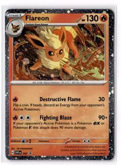 Flareon - (Cosmos Holo) 167 SV: Scarlet & Violet Promo Cards Holo NM - Image 1