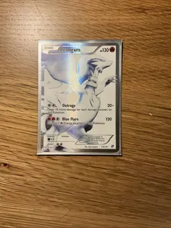 Pokemon Reshiram Black and White 113/114 Holo Rare Legendary Collection (MP) - Image 1