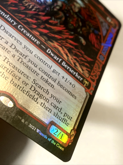 MTG Magda, Brazen Outlaw (Showcase Foil) Kaldheim 312 NM - Image 3