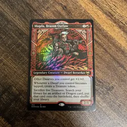 MTG Magda, Brazen Outlaw (Showcase) Kaldheim Foil - Image 1