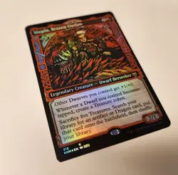 Magda, Brazen Outlaw (Showcase) Kaldheim Foil NM - Image 3