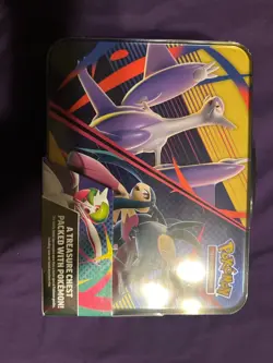 Pokemon 2025 Fall Mega Collector Chest Tin Box - 6 Packs & 3 Foil Cards - Image 2