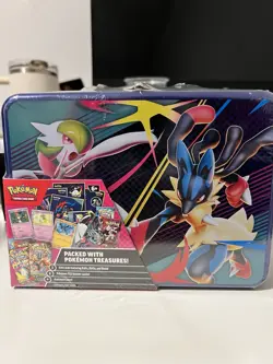 Pokemon 2025 Fall Mega Collector Chest Tin Box - 6 Packs & 3 Foil Cards Q3 lunch - Image 1