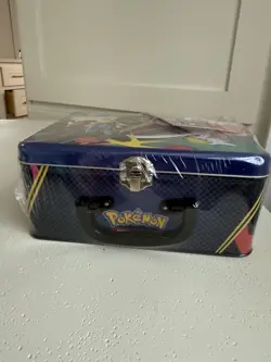 NEW! Pokemon 2025 Fall Mega Collector Chest Tin Box - 6 Packs & 3 Foil Cards - Image 2