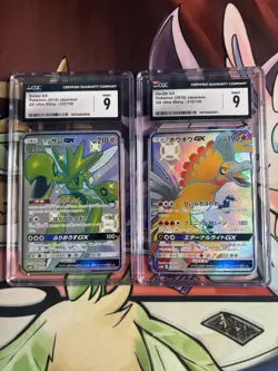 Pokemon Ho-Oh Scizor GX 210 233/150 SSR SM8b Ultra Shiny GX Japanese CGC 9 Lot - Image 1