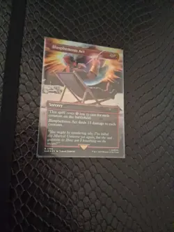 Blasphemous Act (1756) (Rainbow Foil) Secret Lair Drop Foil - Image 1