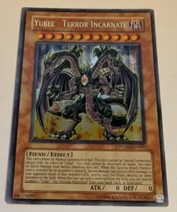 Yugioh Trading Card: Yubel - Terror Incarnate PTDN-EN007 Ultra Rare Unlimited NM - Image 1