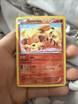 Growlithe RC4/RC25 Legendary Treasures Radiant Collection 2013 Pokemon Card Lp - Image 1