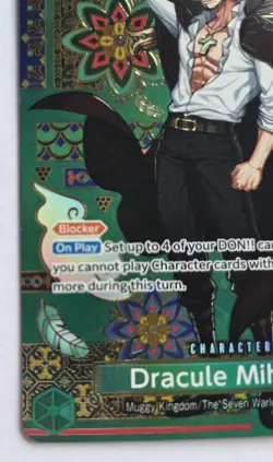 One Piece TCG OP12-030 Dracule Mihawk Special Print SP OP14 AA Card Game CCG ENG - Image 4