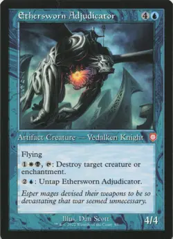 Ethersworn Adjudicator (Retro Frame) M Commander: The Brothers' War 83 - MTG - Image 1