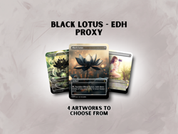 Black Lotus - Custom Magic: The Gathering Card - Image 1