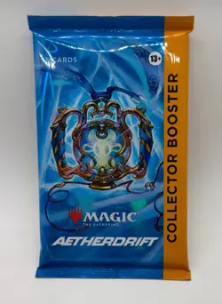 Magic The Gathering Aetherdrift Collector Booster Pack Sealed MTG New - Image 1