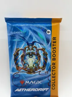 Magic The Gathering Aetherdrift Collector Booster Pack Sealed MTG New - Image 2