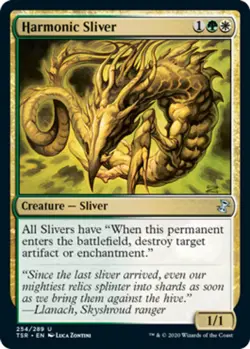 4x Harmonic Sliver ~ Near Mint Time Spiral Remastered MTG Magic x4 4 UltimateMTG - Image 1