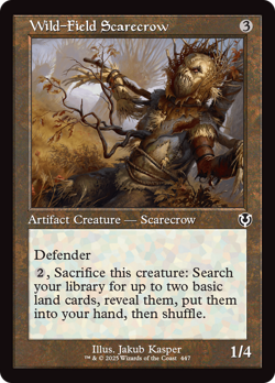 Wild-Field Scarecrow (Retro Frame) [Innistrad Remastered] - Image 1