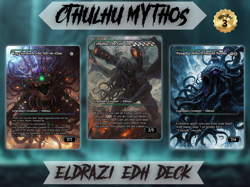 Cthulhu Themed Eldrazi Commander MTG Alt-Art Deck. Ready to Play! - Image 1