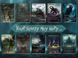 Cthulhu Themed Eldrazi Commander MTG Alt-Art Deck. Ready to Play! - Image 3
