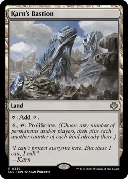 Karn's Bastion R Commander: The Lost Caverns of Ixalan Land 339 - Image 1
