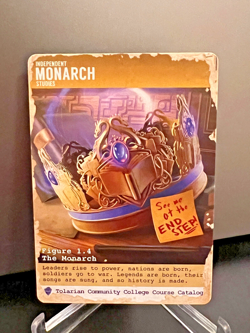 Monarch Token MTG Tolarian Community College Kickstarter The Professor Season 3 - Image 1