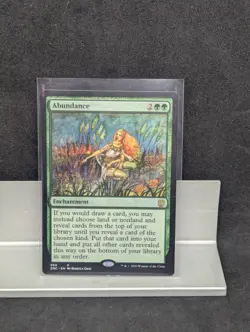 Abundance X1 LP Zendikar Rising Commander MTG - Image 1