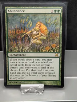 Abundance X1 LP MTG Core Set 10th Edition Magic the Gathering - Image 1