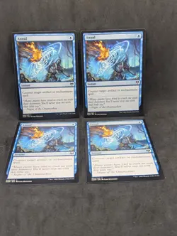 Annul X4 LP Kaldheim MTG Magic The gathering - Image 1