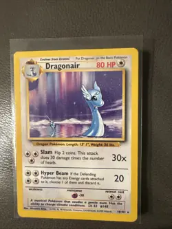 Pokemon TCG Dragonair Base Set 18/102 Regular Unlimited Rare LP - Image 1