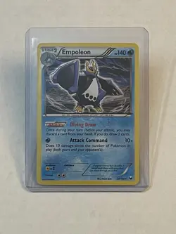 Pokemon TCG Empoleon 29/108 Dark Explorers Holo Rare 2012 LP - Image 1