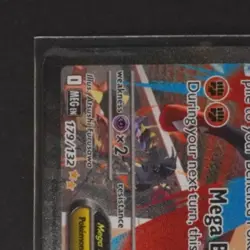 2025 POKEMON MEGA EVOLUTION #179/132 LUCARIO EX SPECIAL ILLUSTRATION RARE - Image 3