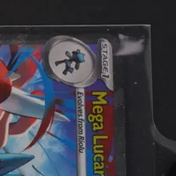 2025 POKEMON MEGA EVOLUTION #179/132 LUCARIO EX SPECIAL ILLUSTRATION RARE - Image 5